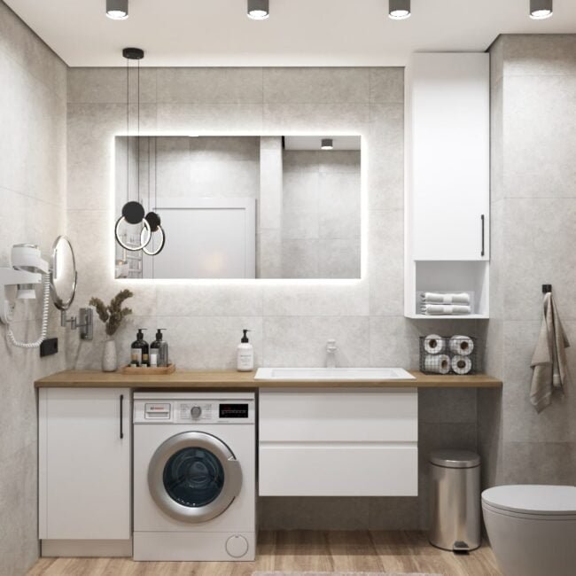 ინტერიერის დიზაინი აბაზანა