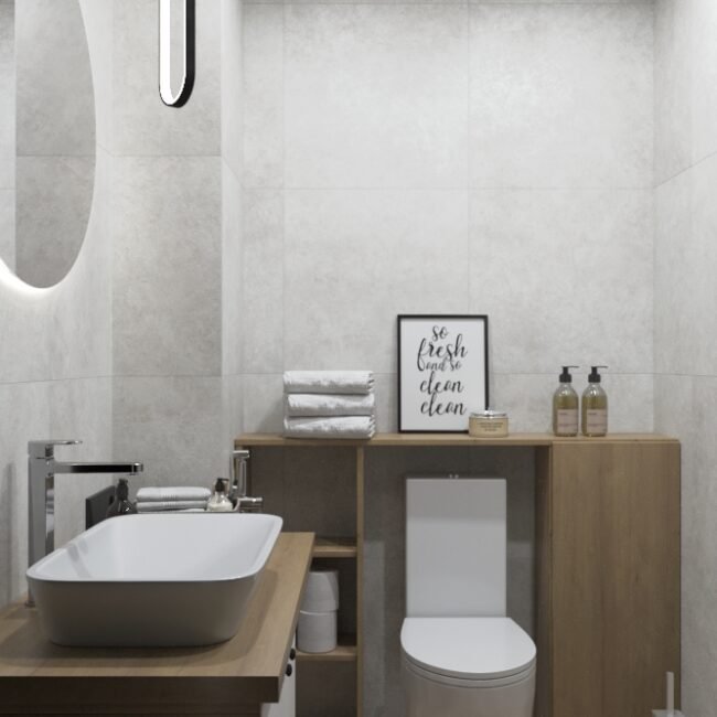 ინტერიერის დიზაინი საპერფარეშო 3