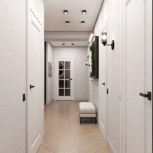 ინტერიერის დიზაინი კორიდორი 2