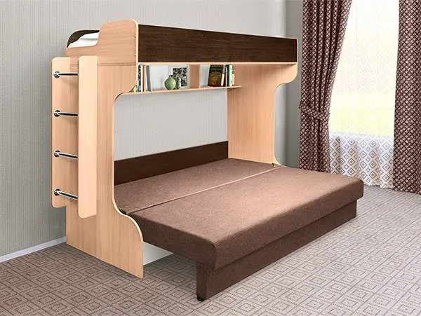 Cot for two children ELIZA GOLD 8