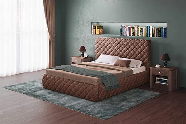 Belarusian bed GARMONIA 1600. Belarusian bed with lifting mechanism 2