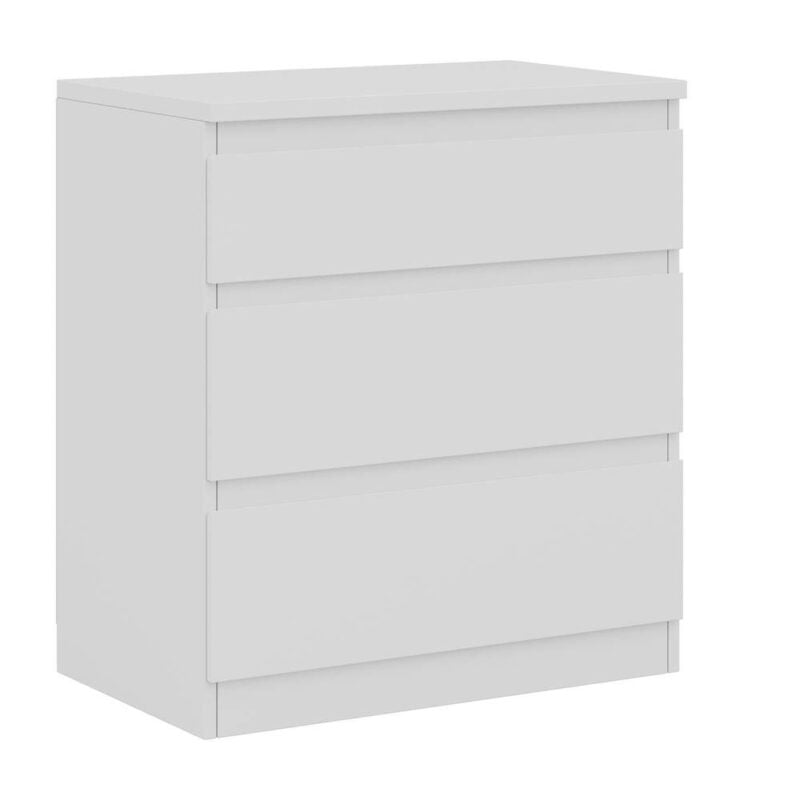 Bedside table CASTOR 3. (white)