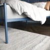 Soft Blue double metal bed 4